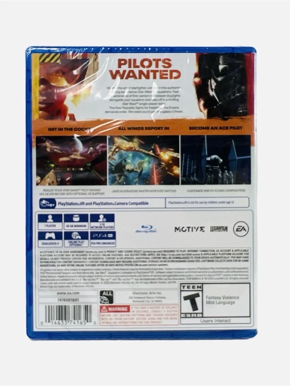 Star Wars Squadrons - Sony PlayStation 4 PS4 (Sealed)